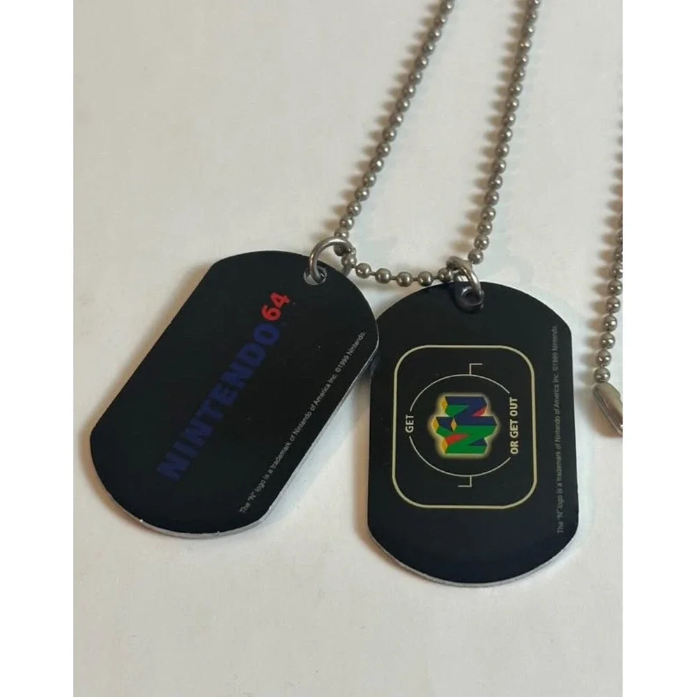 Vintage‎ Nintendo 64 Dog Tags